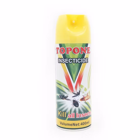 Topone Brand 400ml Hot Sale Pest Control Insecitcide Spray