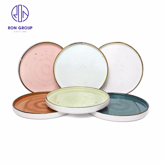 High Temperature Restaurant Porcelain Dinnerware Ceramic Dinner Plate