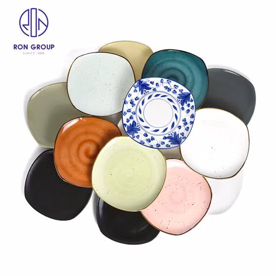 High Temperature Restaurant Porcelain Dinnerware Ceramic Dinner Plate