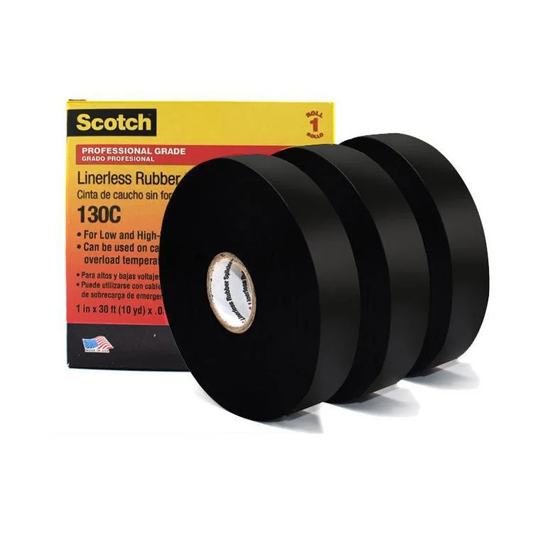 3m Self-Bonding Rubber Splicing Tape Ethylene Rubber (EPR) High-Voltage Insulating Tape 3m 130c