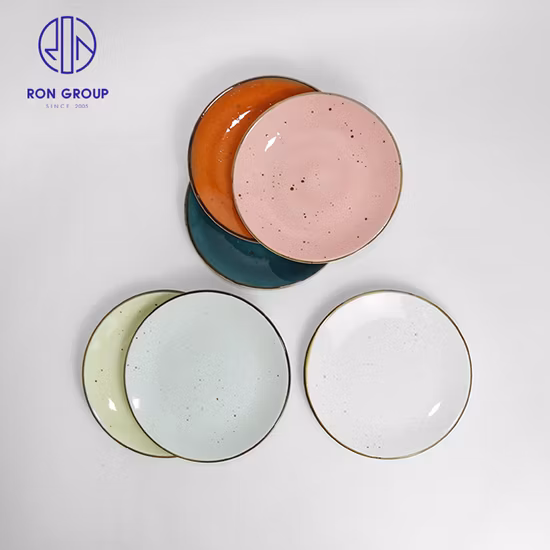 High Temperature Restaurant Porcelain Dinnerware Ceramic Dinner Plate