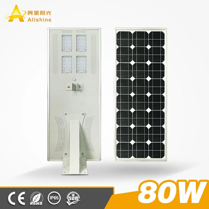 Control de tiempo de 80W para farola solar de carretera